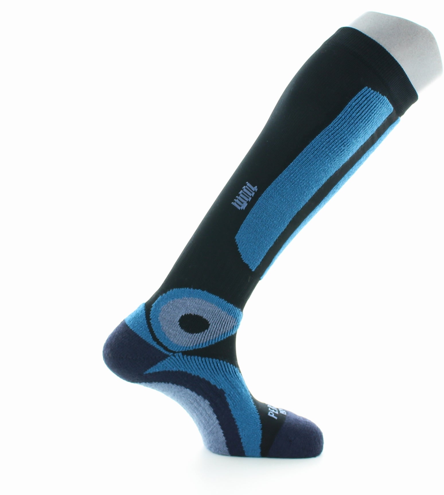 Chaussettes Hautes Toucan - Laine Mélangée BLEU