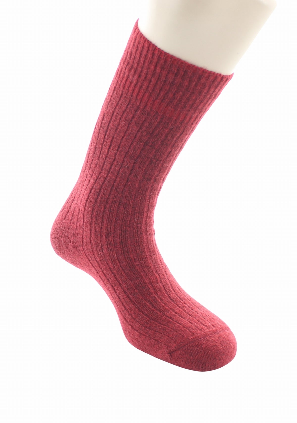 Chaussettes homme Baby Alpaga Berthe Rouge ROUGE