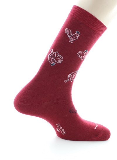 Chaussettes homme Coq en coton peigné MUSCAT