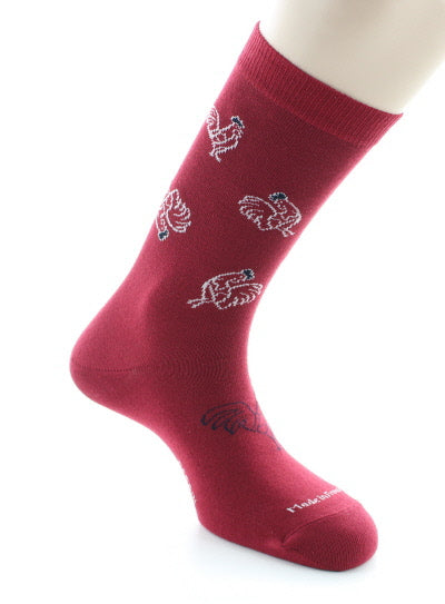 Chaussettes homme Coq en coton peigné MUSCAT