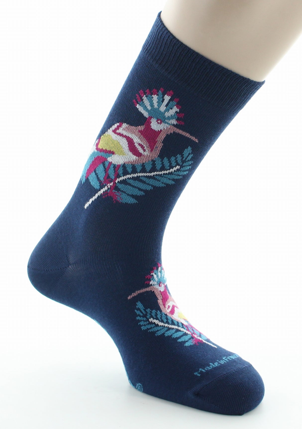 Chaussettes homme coton colibri bleu amiral BLEU AMIRAL