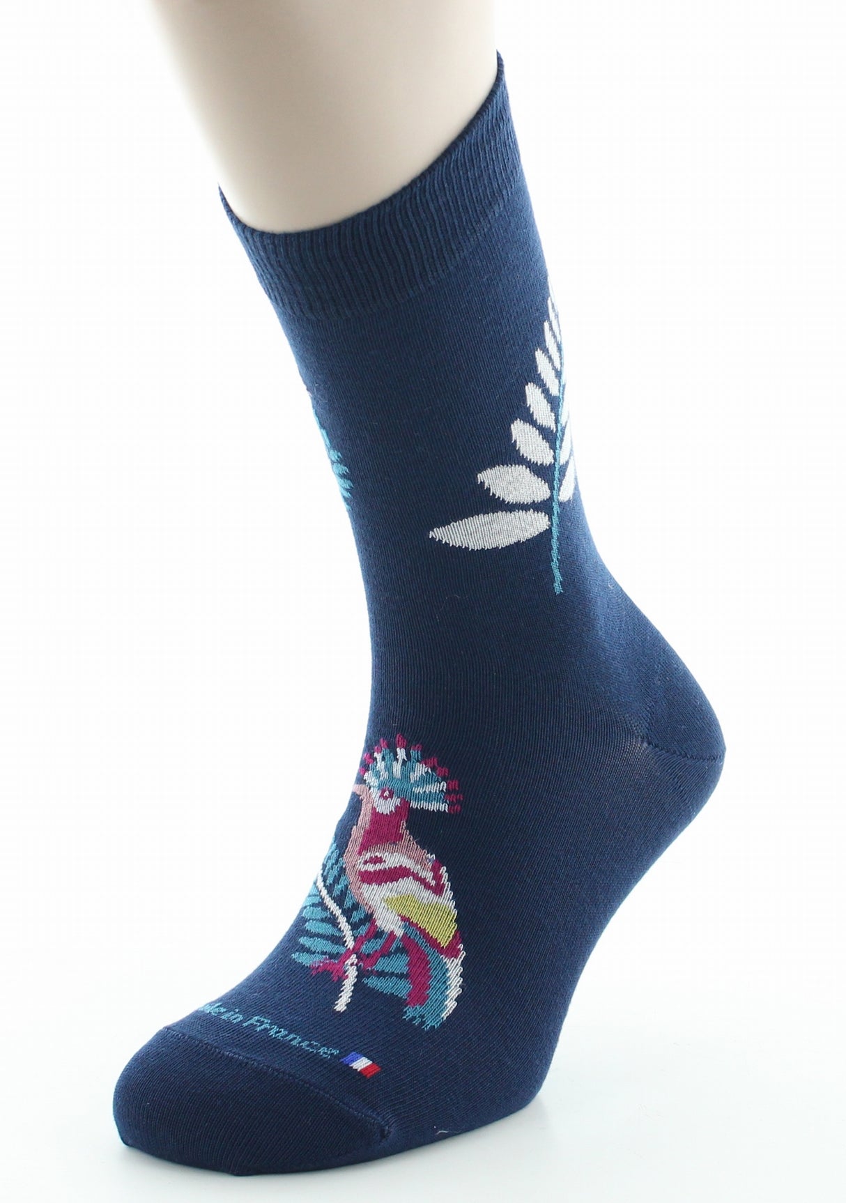 Chaussettes homme coton colibri bleu amiral BLEU AMIRAL