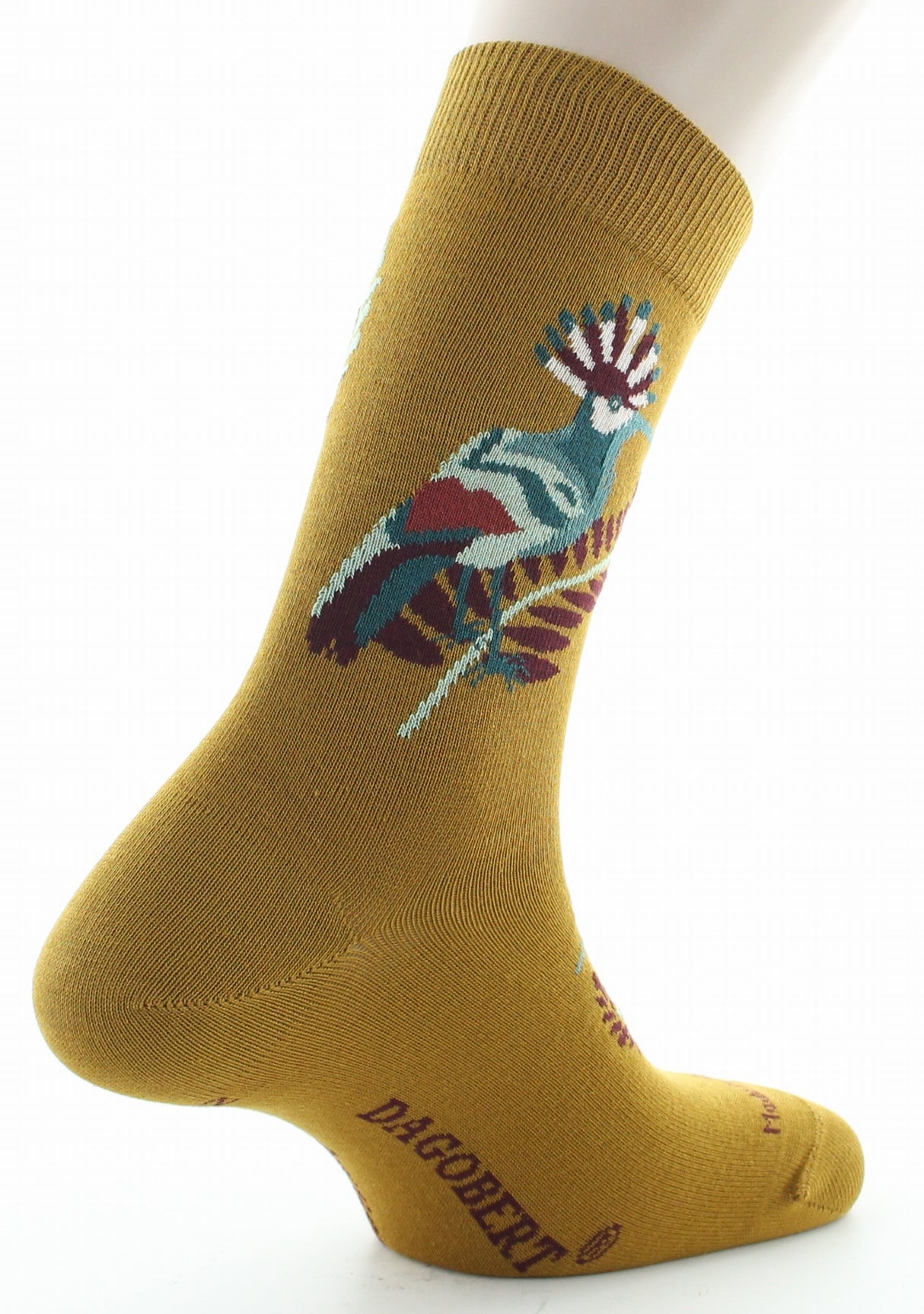 Chaussettes homme coton colibri moutarde MOUTARDE