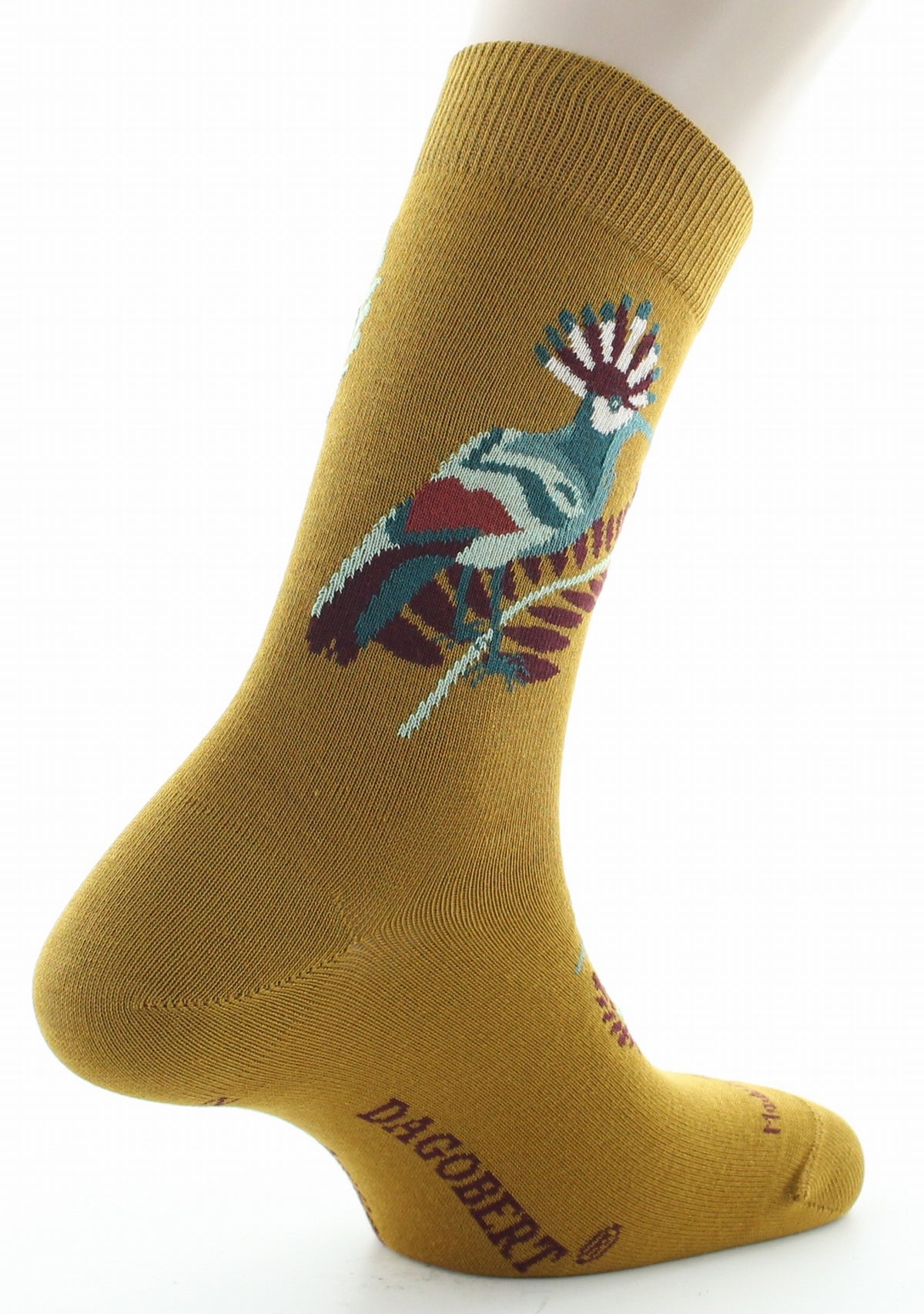 Chaussettes homme coton colibri moutarde MOUTARDE