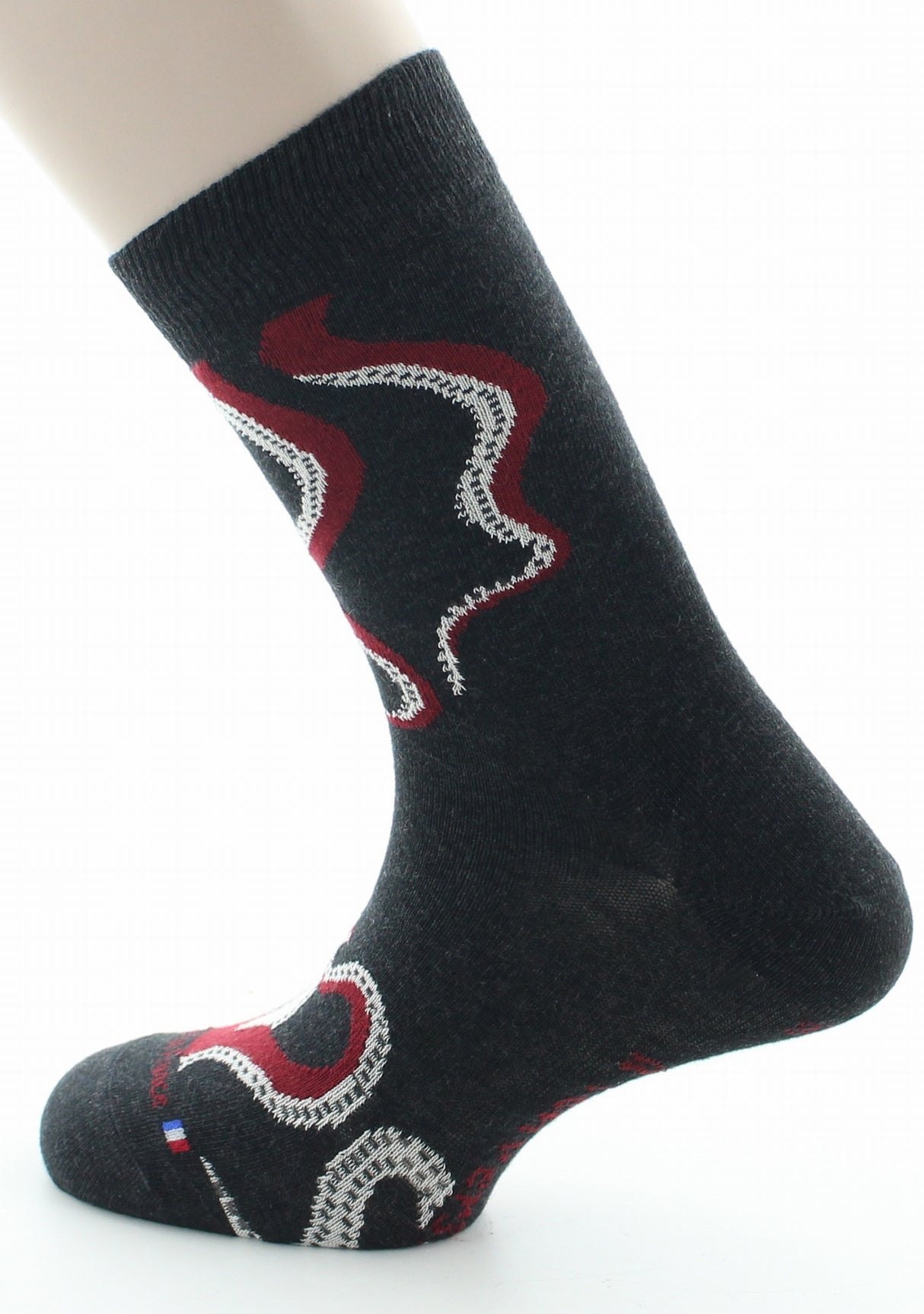 Chaussettes homme coton poulpe anthracite ANTHRACITE
