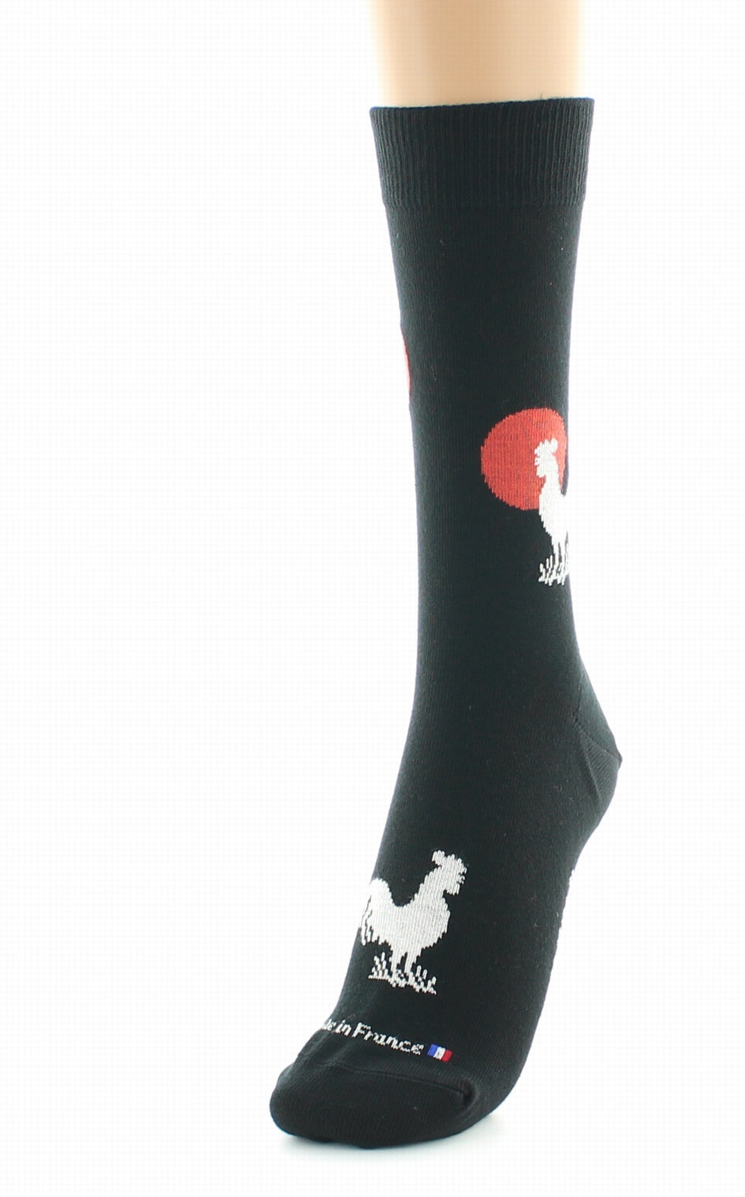 Chaussettes homme en coton Coq Noir NOIR