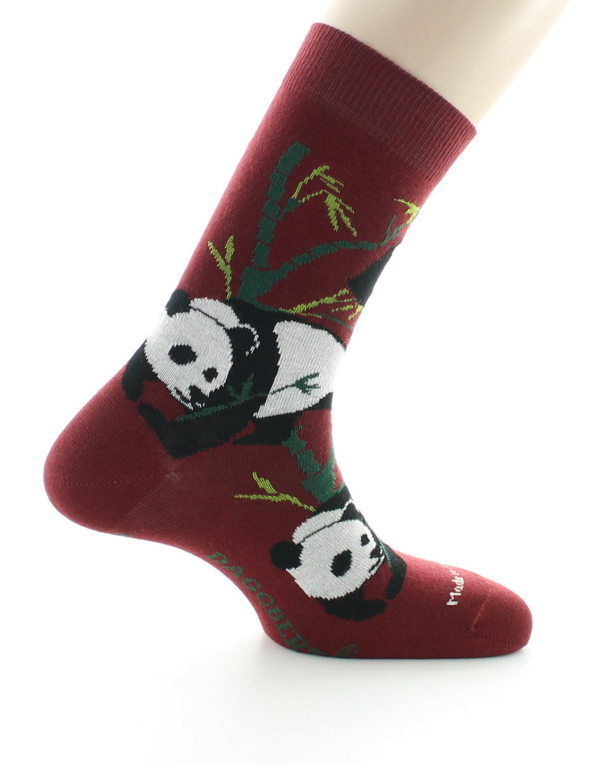 Chaussettes homme en coton Panda Rouille ROUILLE