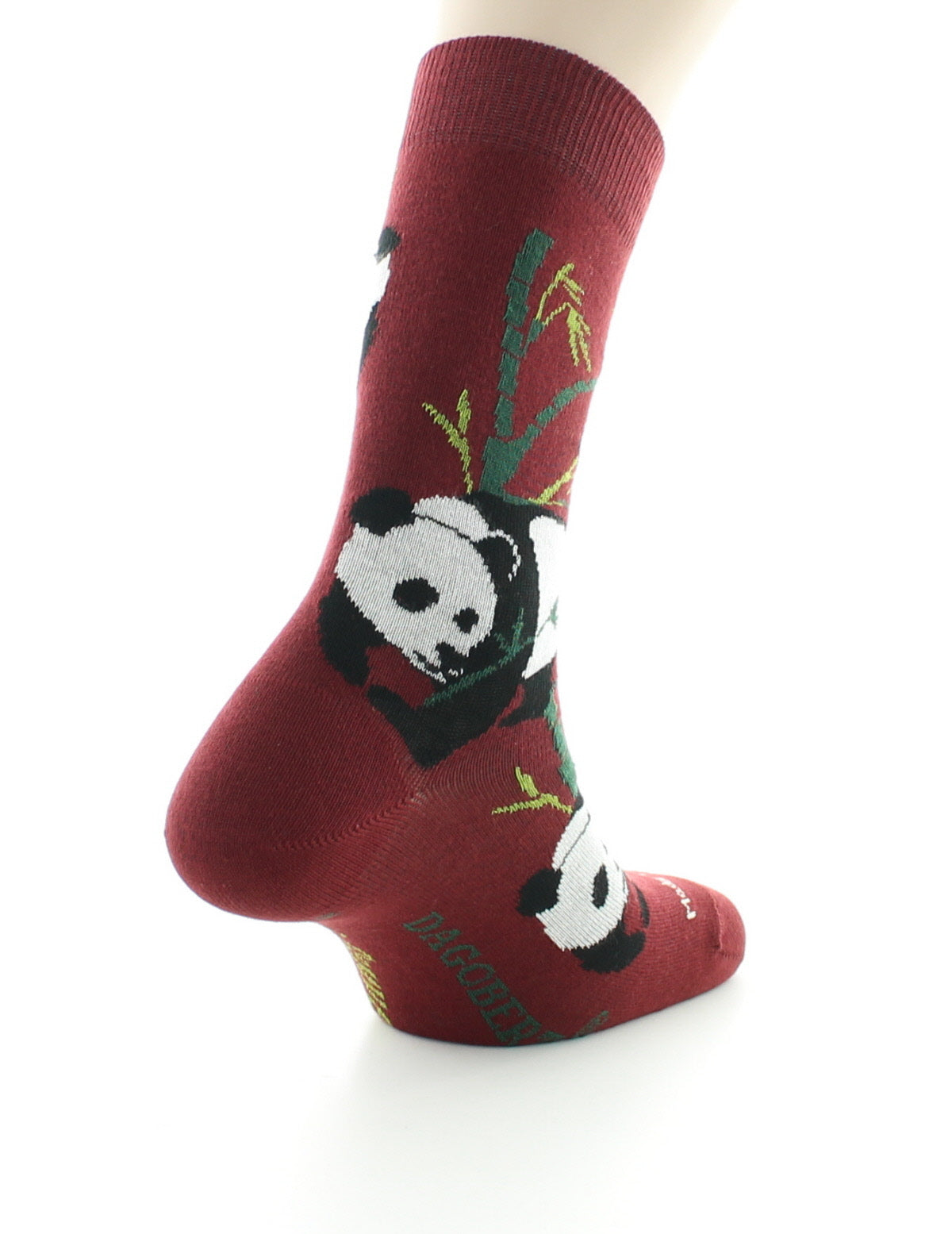 Chaussettes homme en coton Panda Rouille ROUILLE