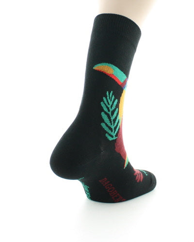 Chaussettes homme en coton Toucan Noir NOIR
