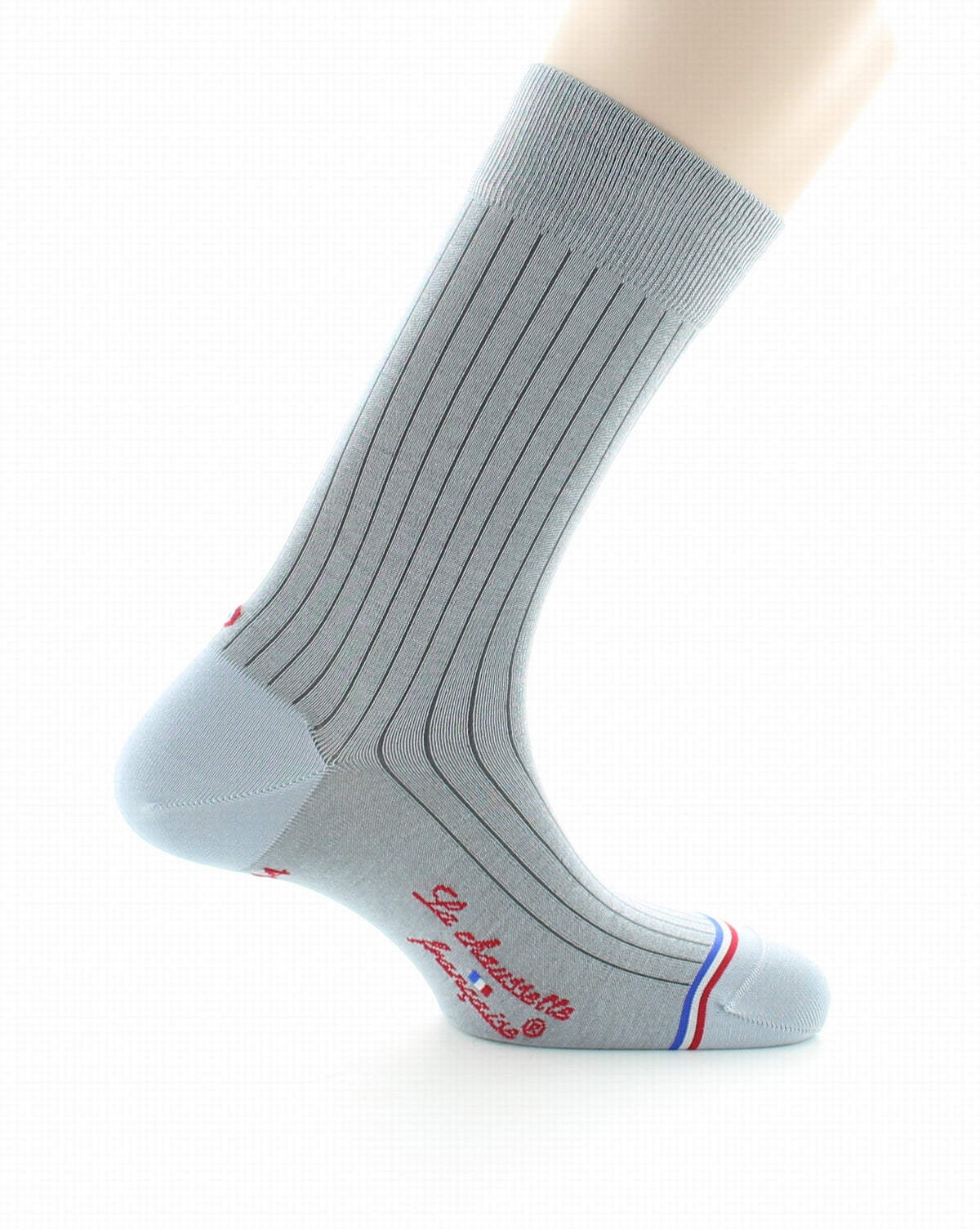 Chaussettes homme en fil d'Écosse Eiffel Gris Clair GRIS CLAIR