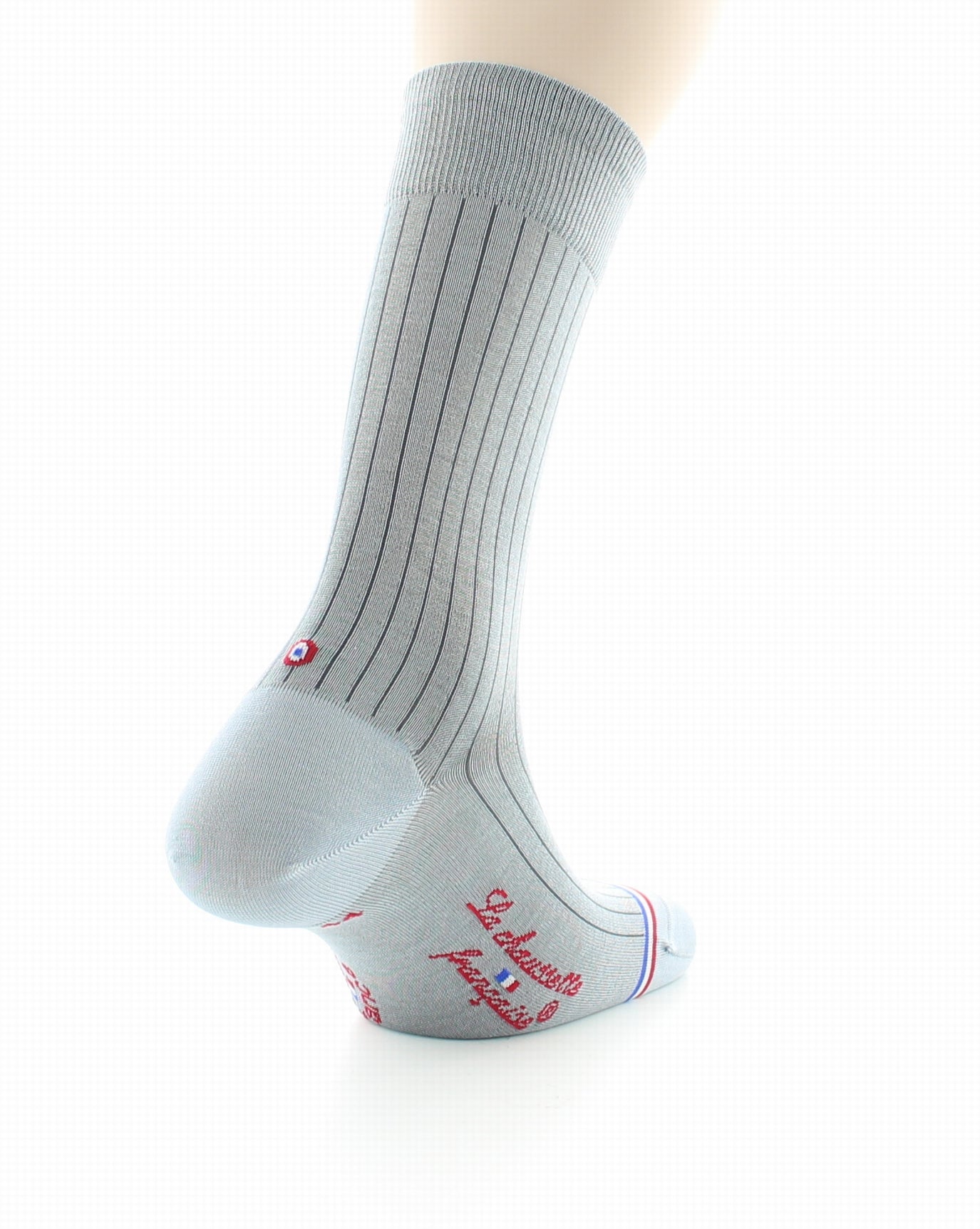 Chaussettes homme en fil d'Écosse Eiffel Gris Clair GRIS CLAIR