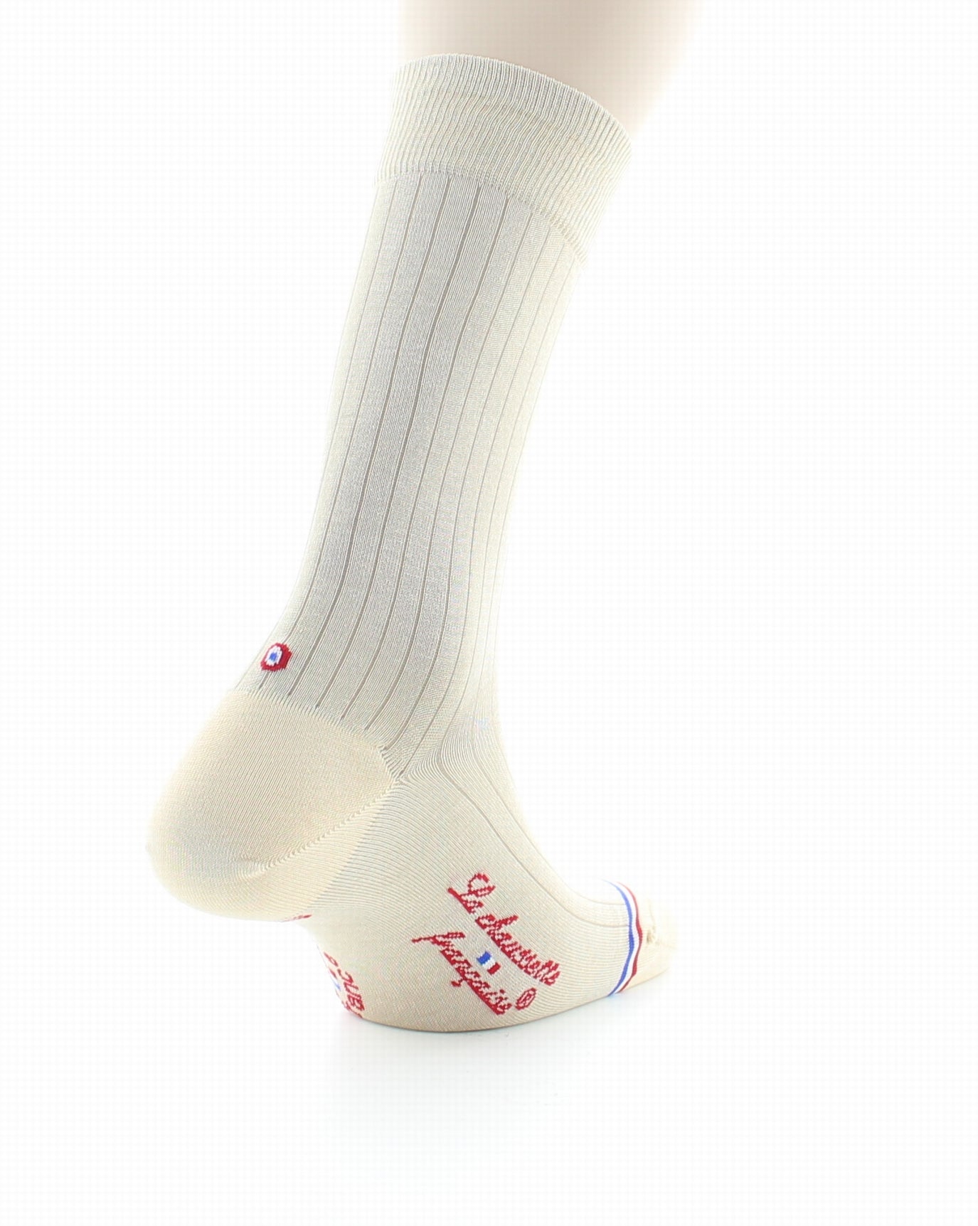 Chaussettes homme en fil d'Écosse Eiffel Sable SABLE