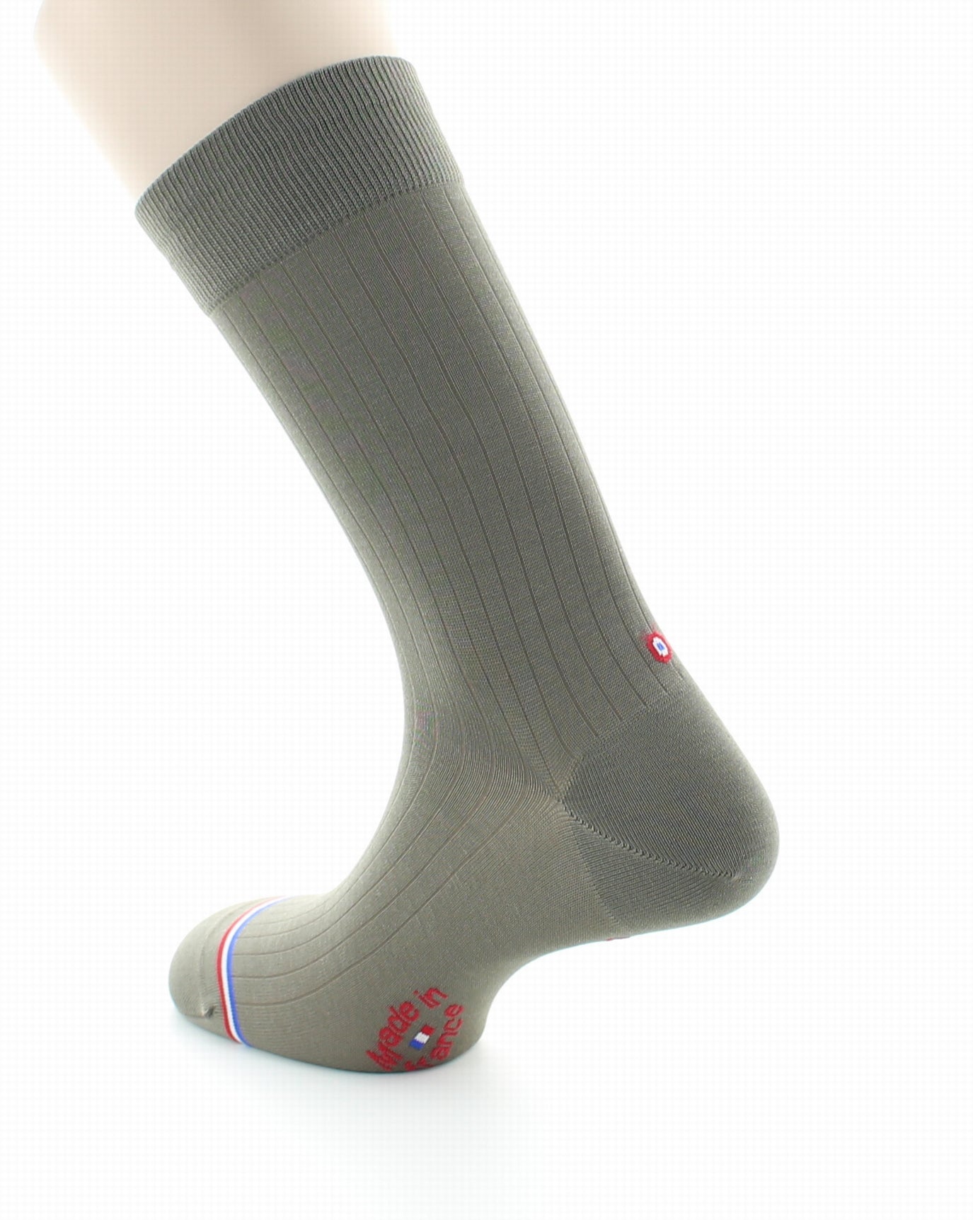Chaussettes homme en fil d'Écosse Eiffel Stone STONE