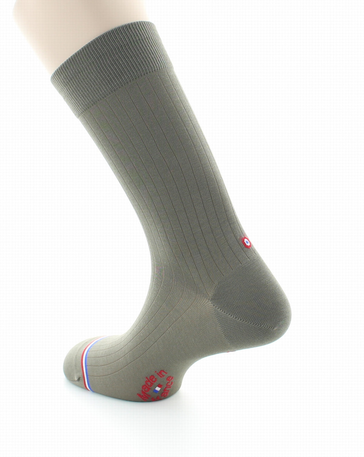Chaussettes homme en fil d'Écosse Eiffel Stone STONE