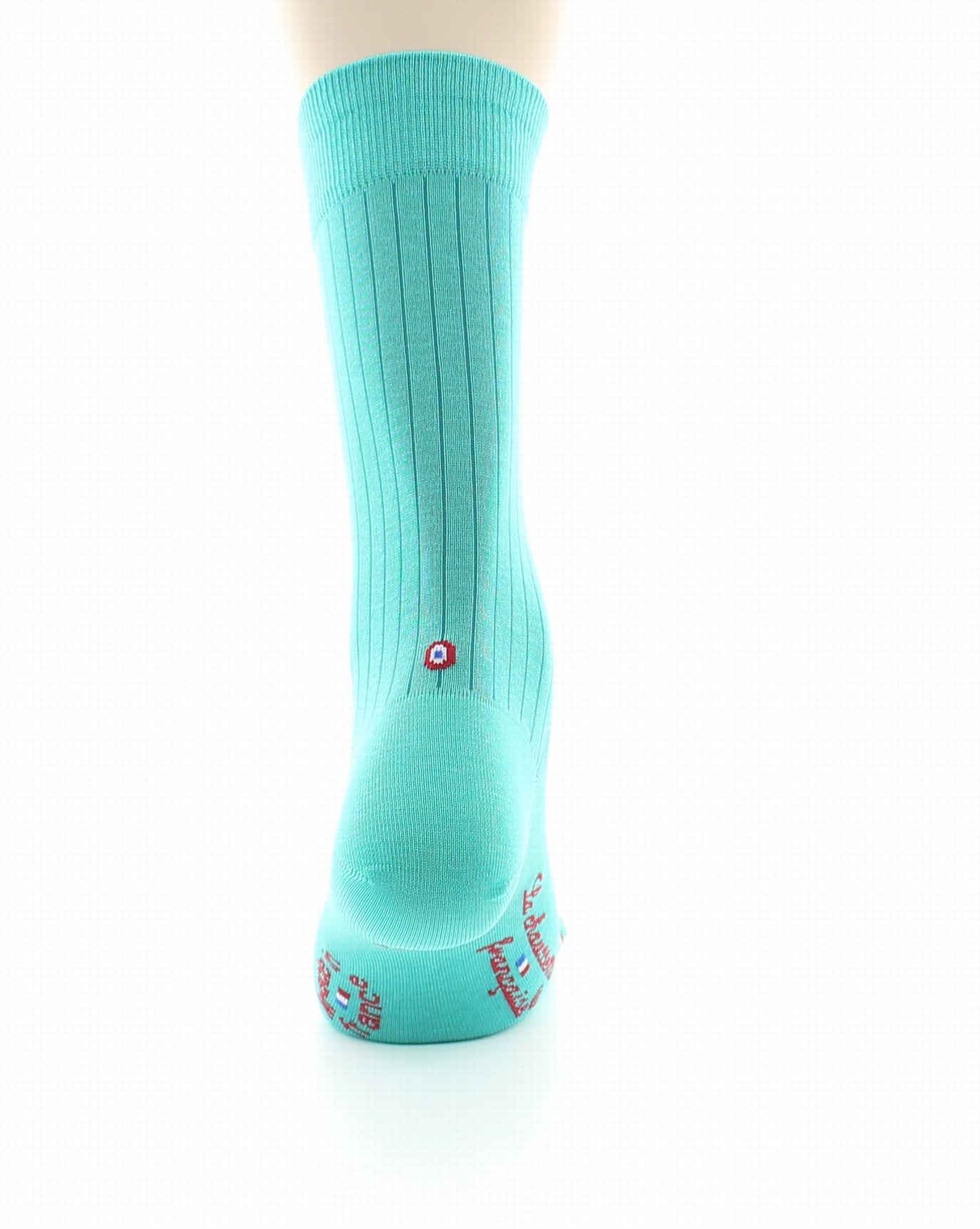 Chaussettes homme en fil d'Écosse Eiffel Turquoise TURQUOISE