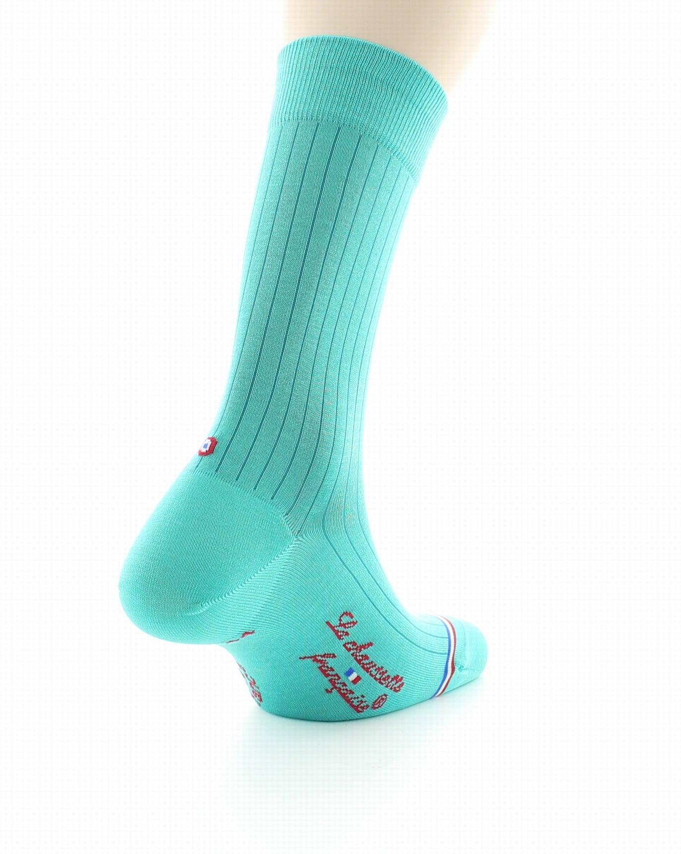 Chaussettes homme en fil d'Écosse Eiffel Turquoise TURQUOISE