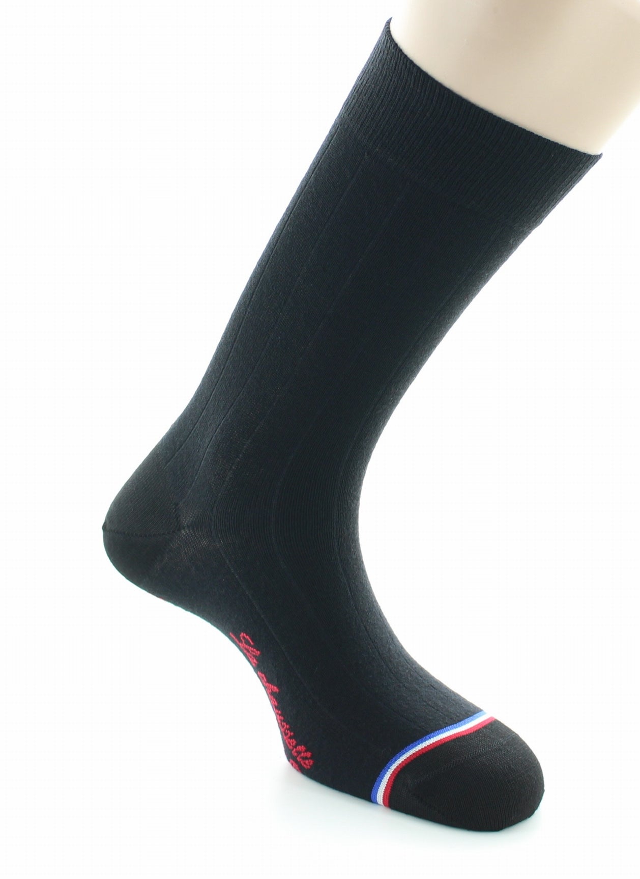 Chaussettes homme en laine et cachemire Concorde Noir NOIR