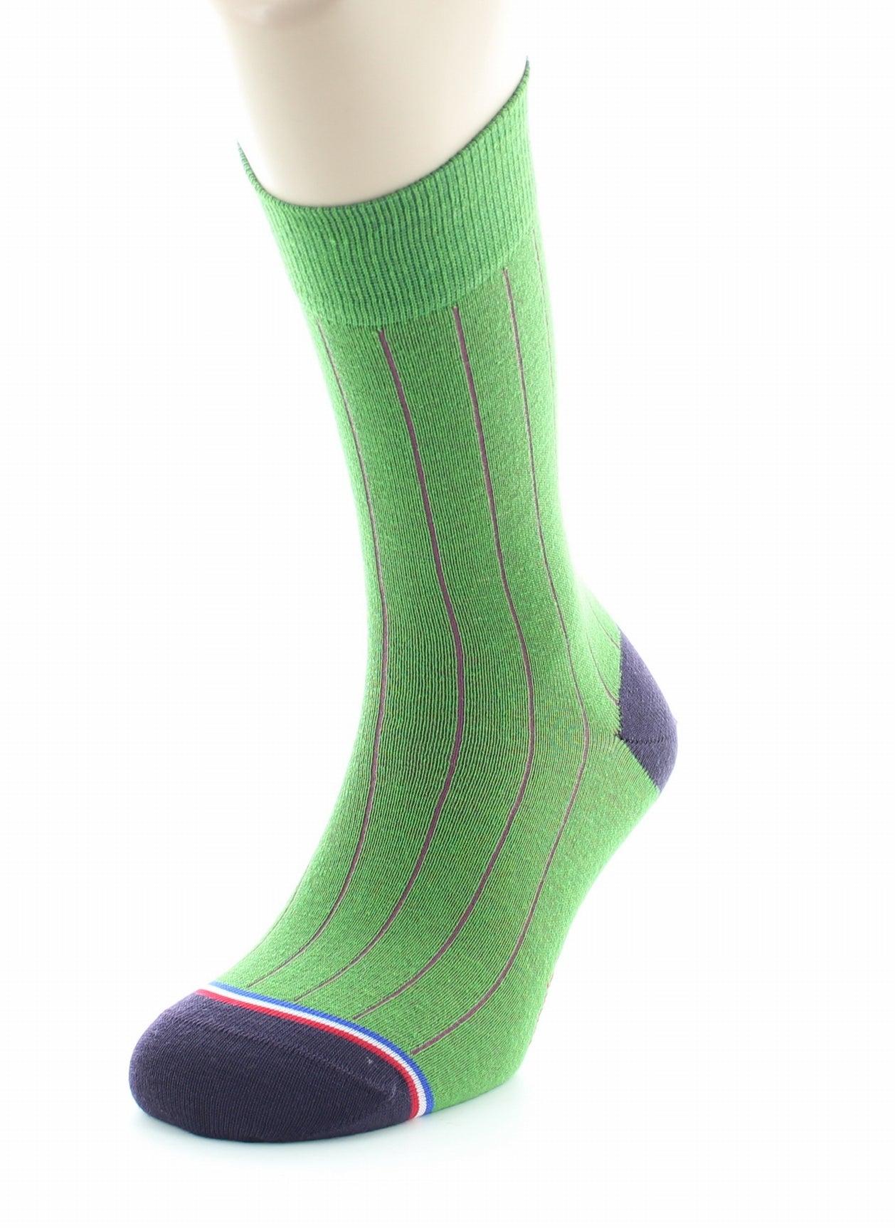 Chaussettes homme en laine et cachemire Concorde Vert pré VERT PRE