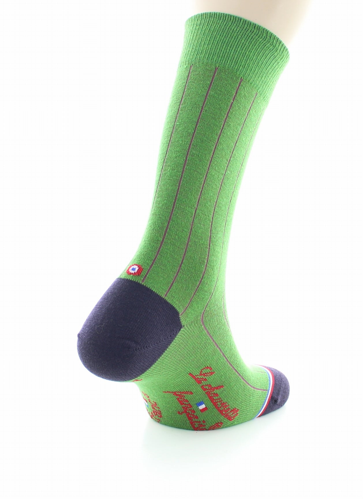 Chaussettes homme en laine et cachemire Concorde Vert pré VERT PRE