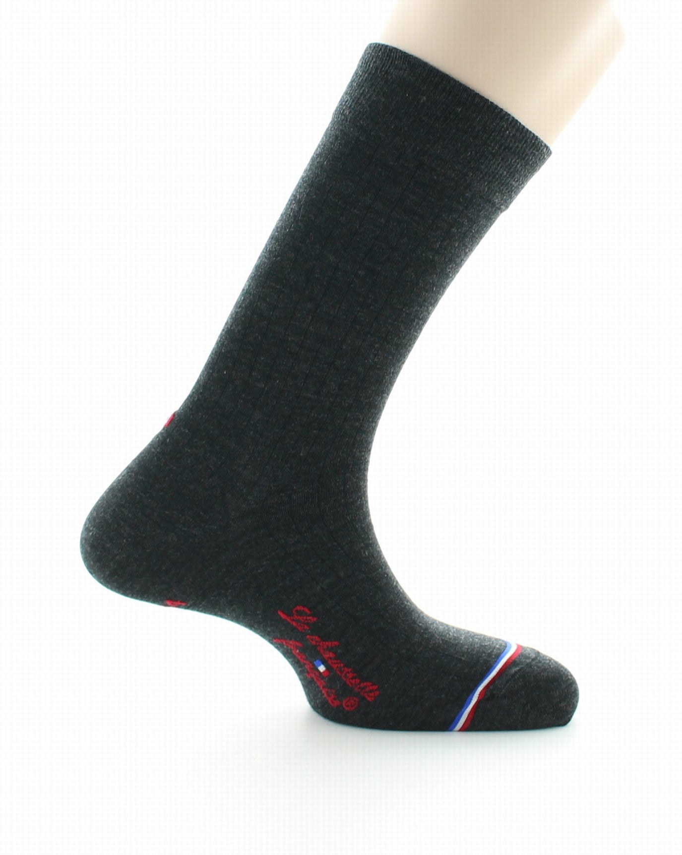 Chaussettes homme en laine Montmartre Anthracite ANTHRACITE