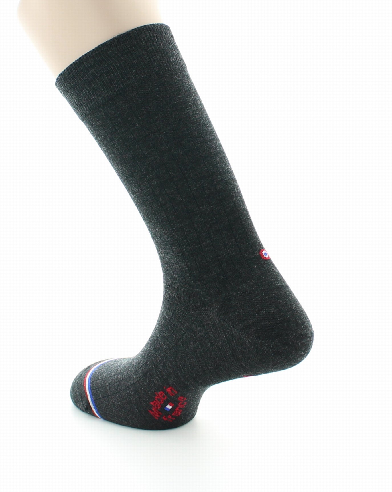Chaussettes homme en laine Montmartre Anthracite ANTHRACITE