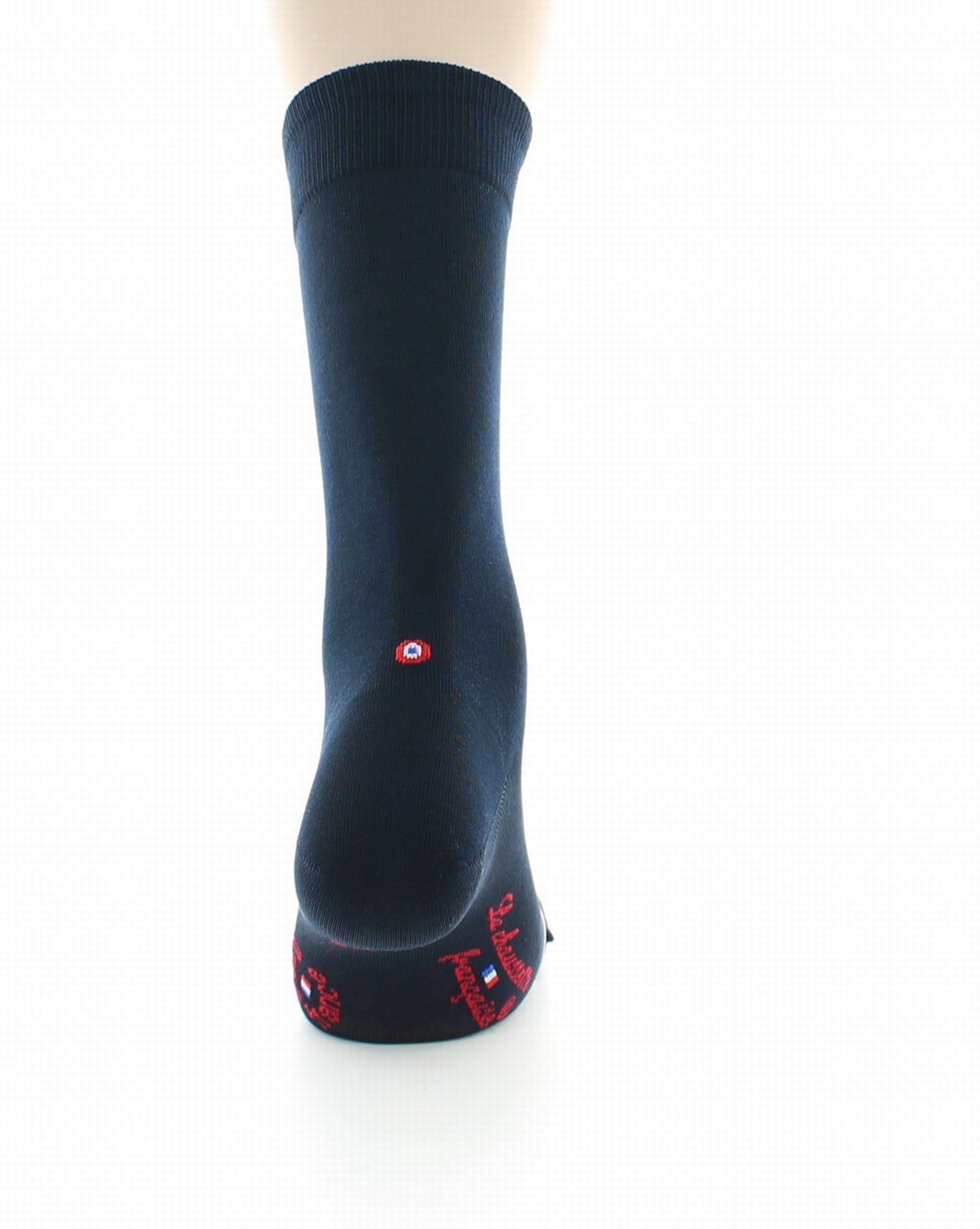 Chaussettes homme en soie Elysée Marine MARINE