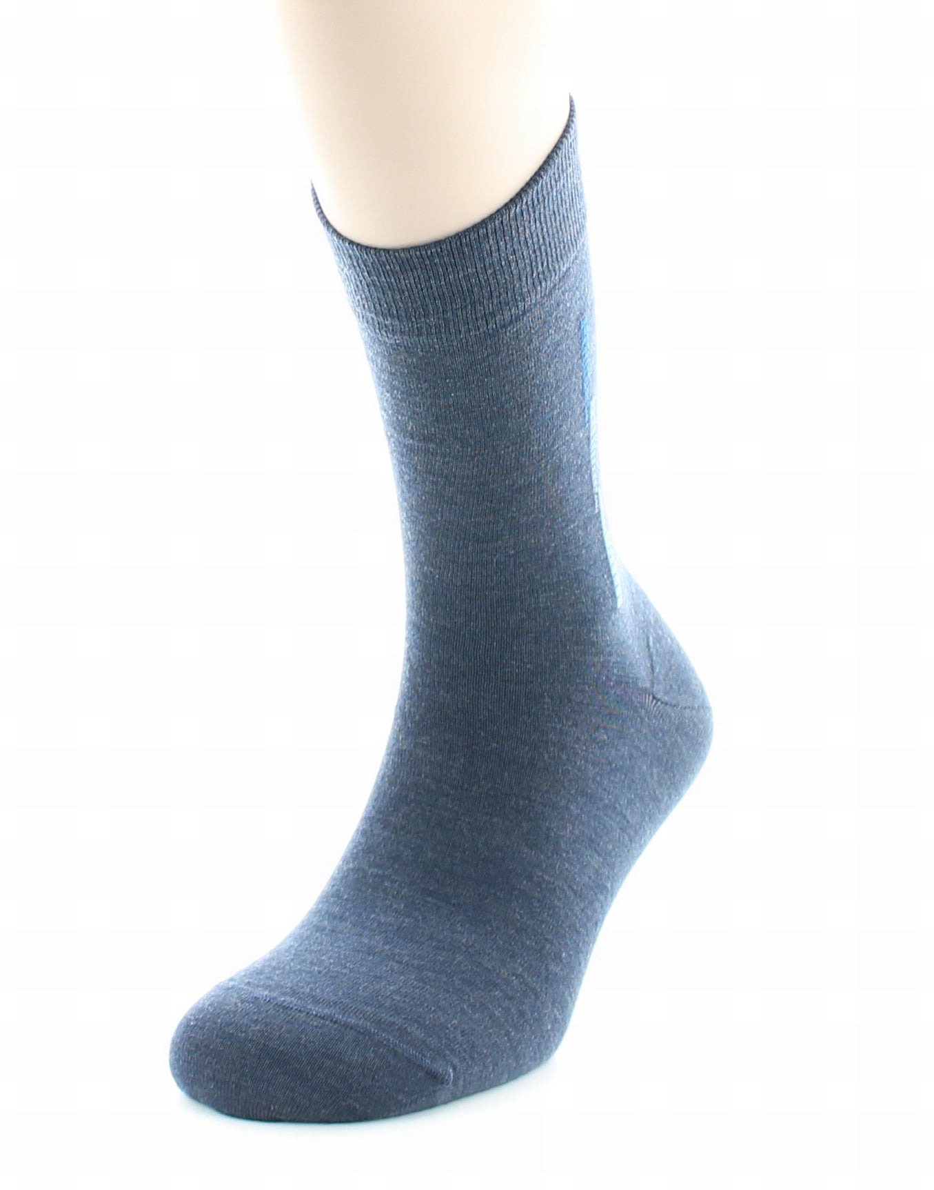 Chaussettes homme fantaisie baguette en laine peignée AIR FORCE