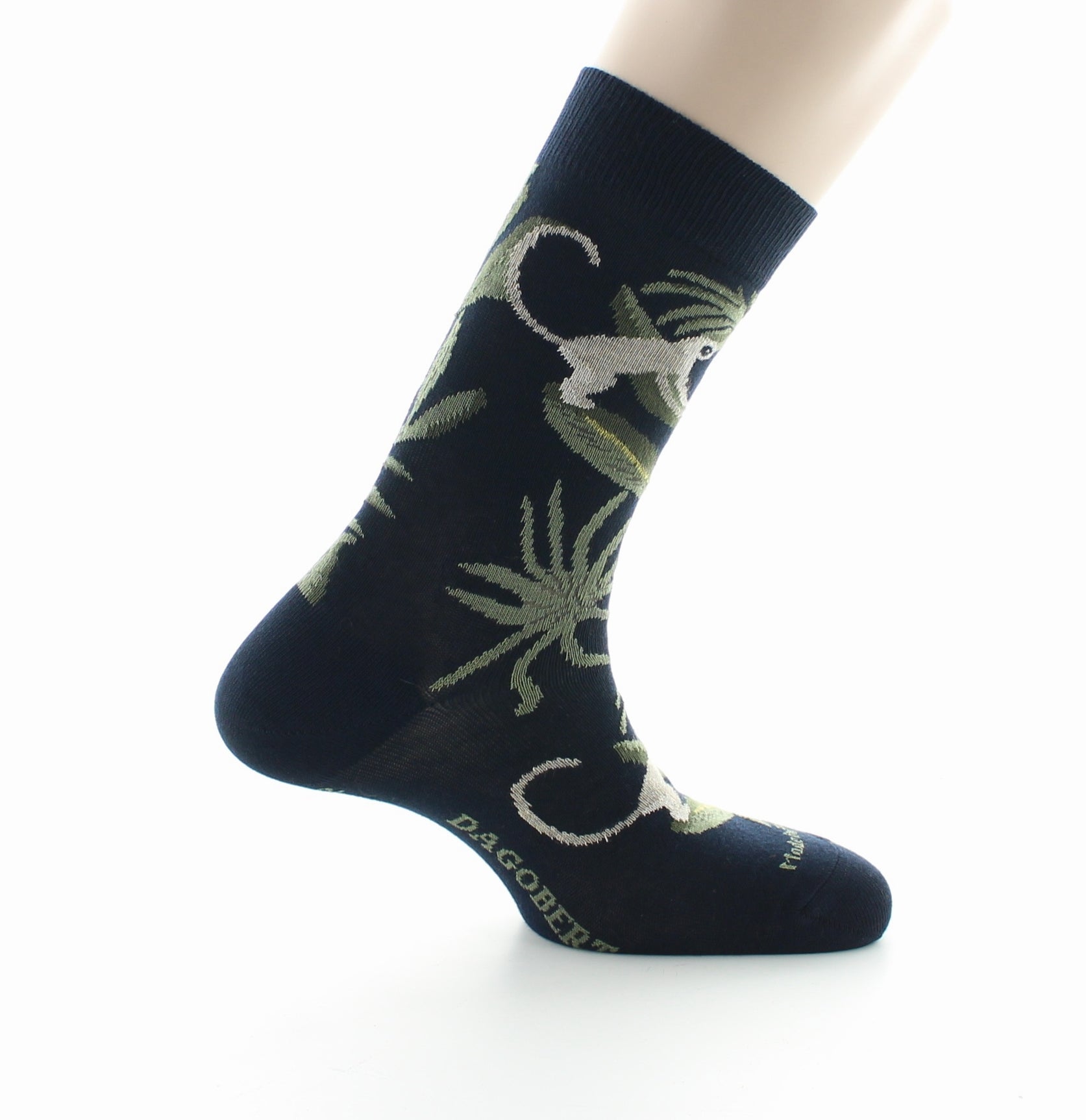 Chaussettes homme Jungle en coton Bleu marine MARINE