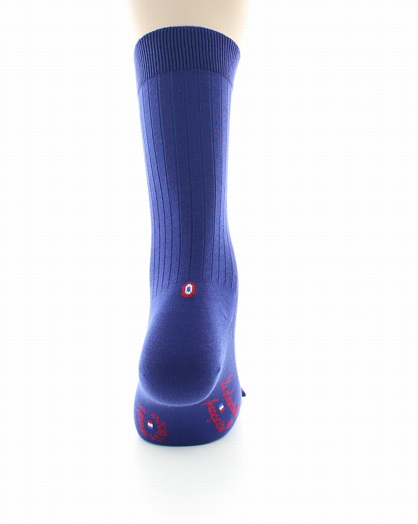Chaussettes homme Luxembourg en laine et soie Bleu royal BLEU ROYAL