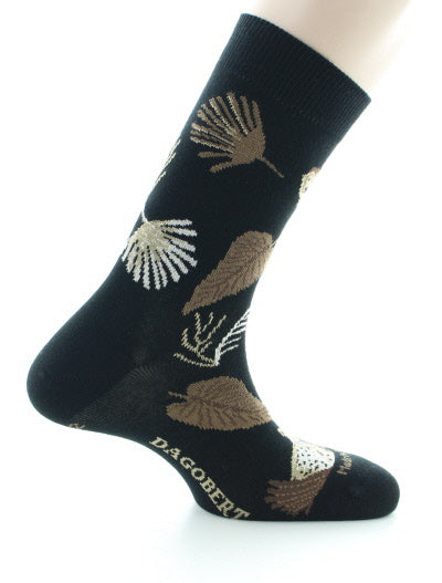 Chaussettes homme Savane en coton Noir NOIR