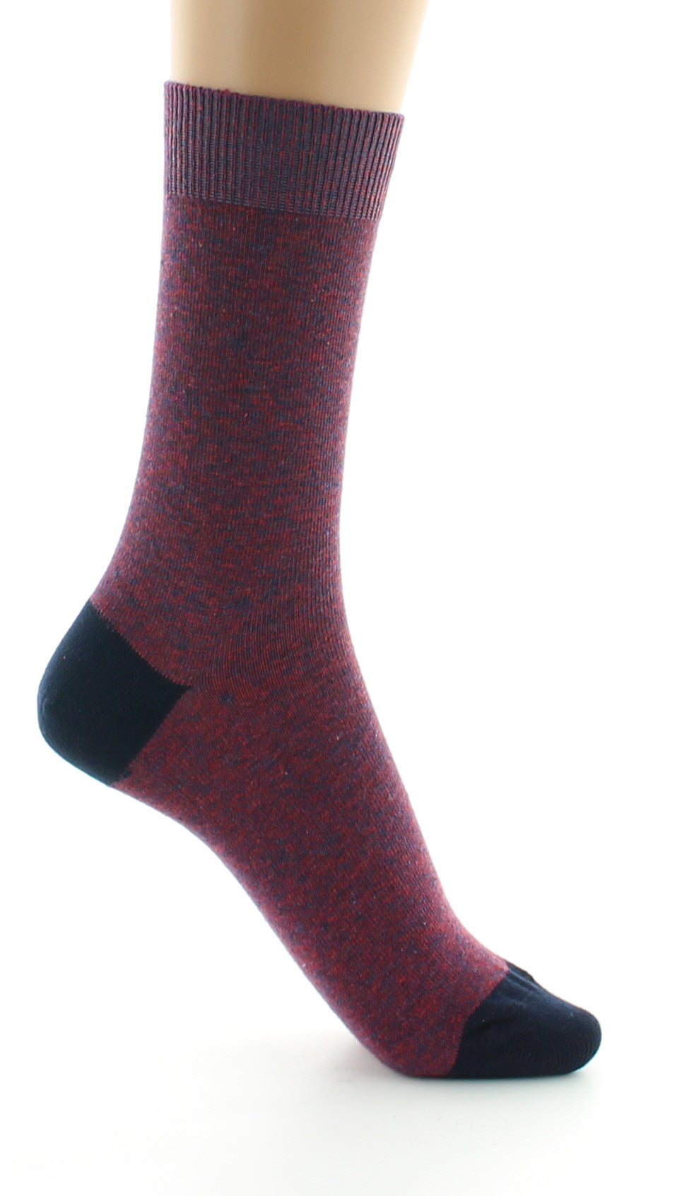 Chaussettes mixtes à maille unie en coton peigné MUSCAT