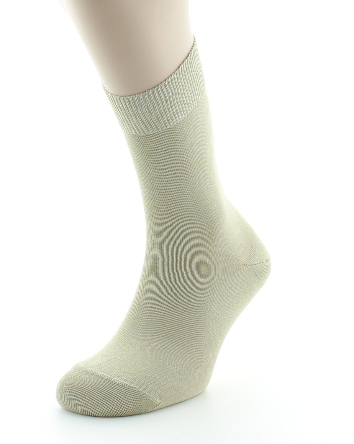 Chaussettes mixtes à maille unie TILLEUL