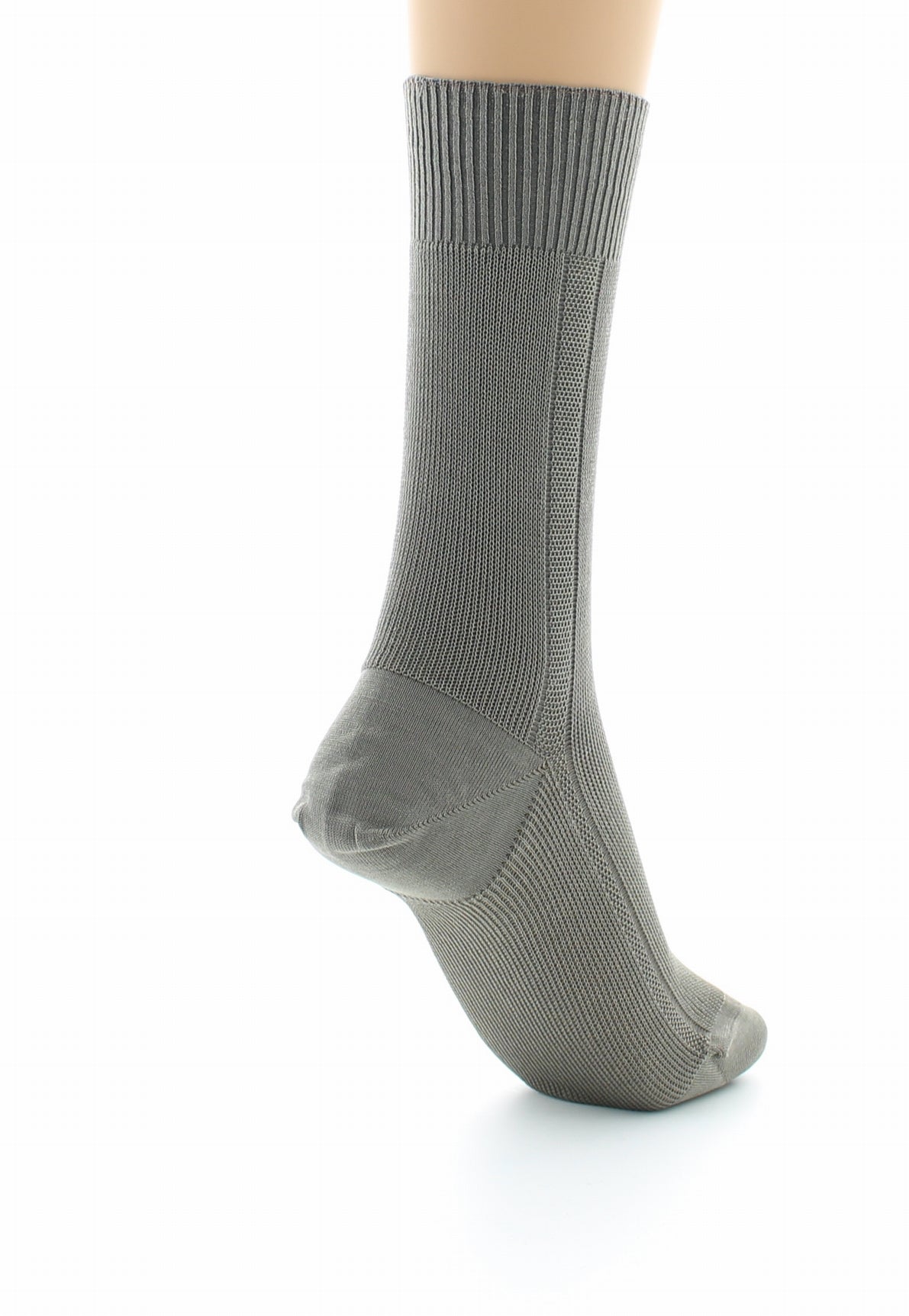 Chaussettes mixtes confort en fil d'Écosse sans élastique STONE