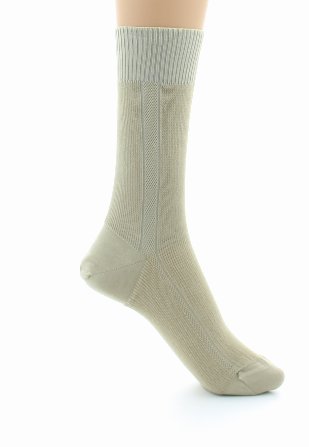 Chaussettes mixtes confort en fil d'Écosse sans élastique TILLEUL