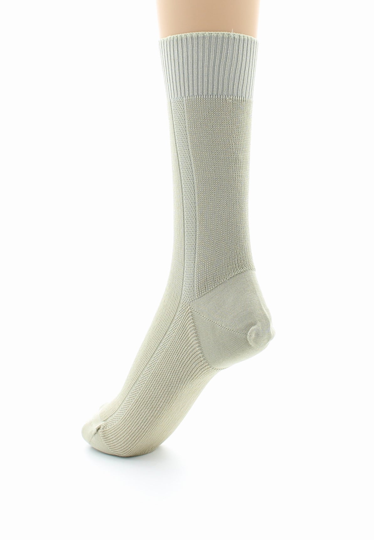 Chaussettes mixtes confort en fil d'Écosse sans élastique TILLEUL