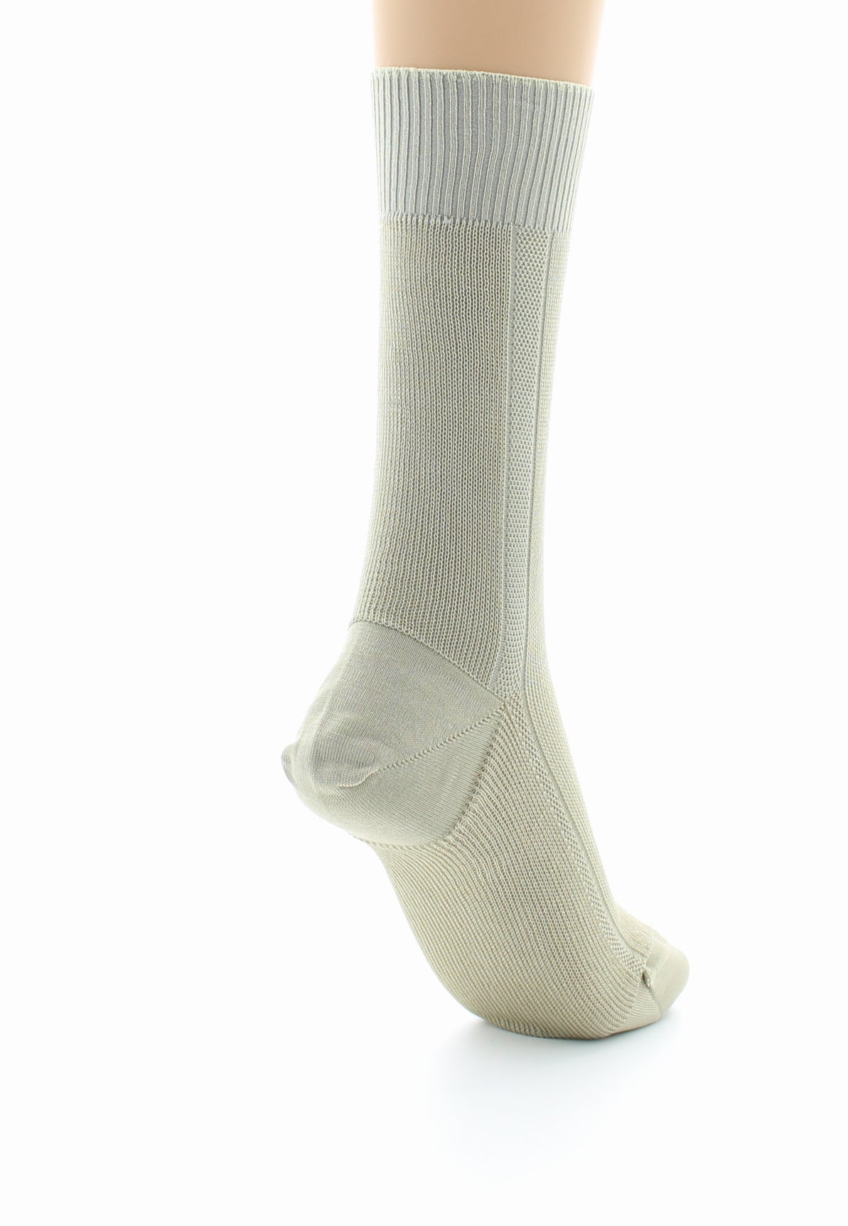 Chaussettes mixtes confort en fil d'Écosse sans élastique TILLEUL