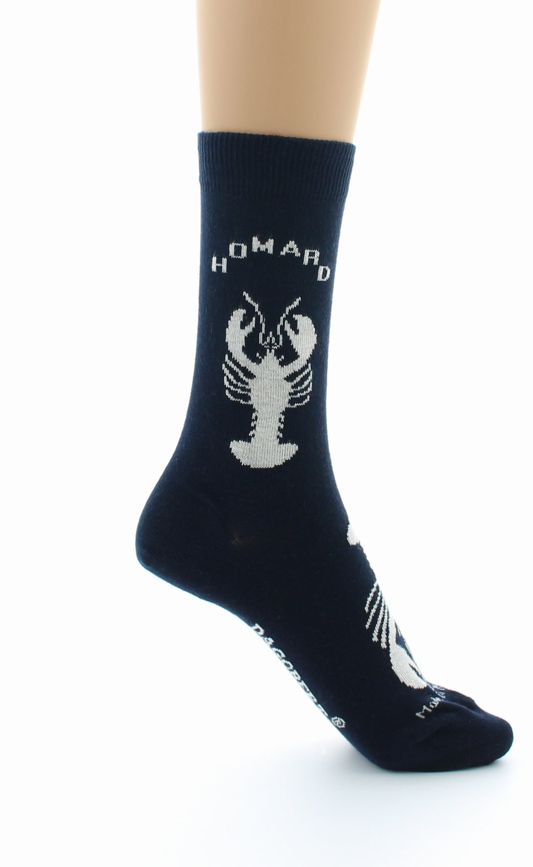 Chaussettes mixtes en coton Homard Marine MARINE