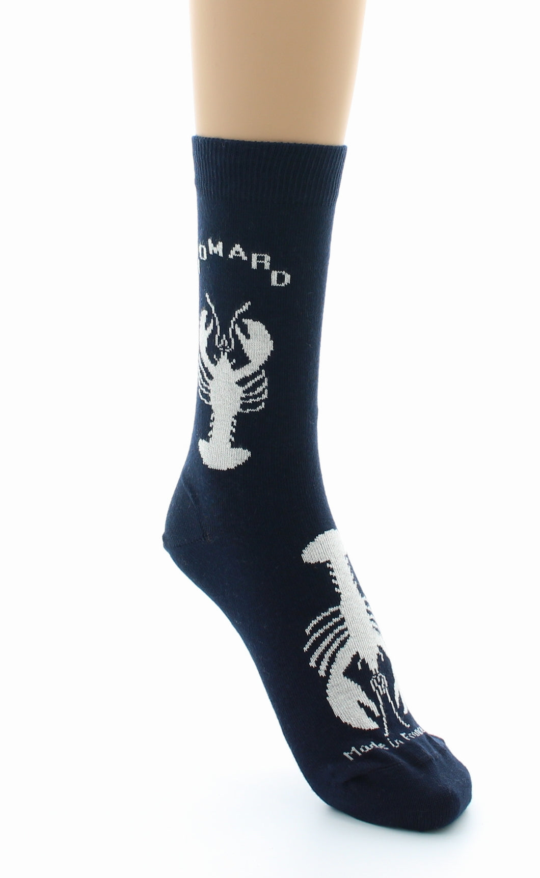 Chaussettes mixtes en coton Homard Marine MARINE