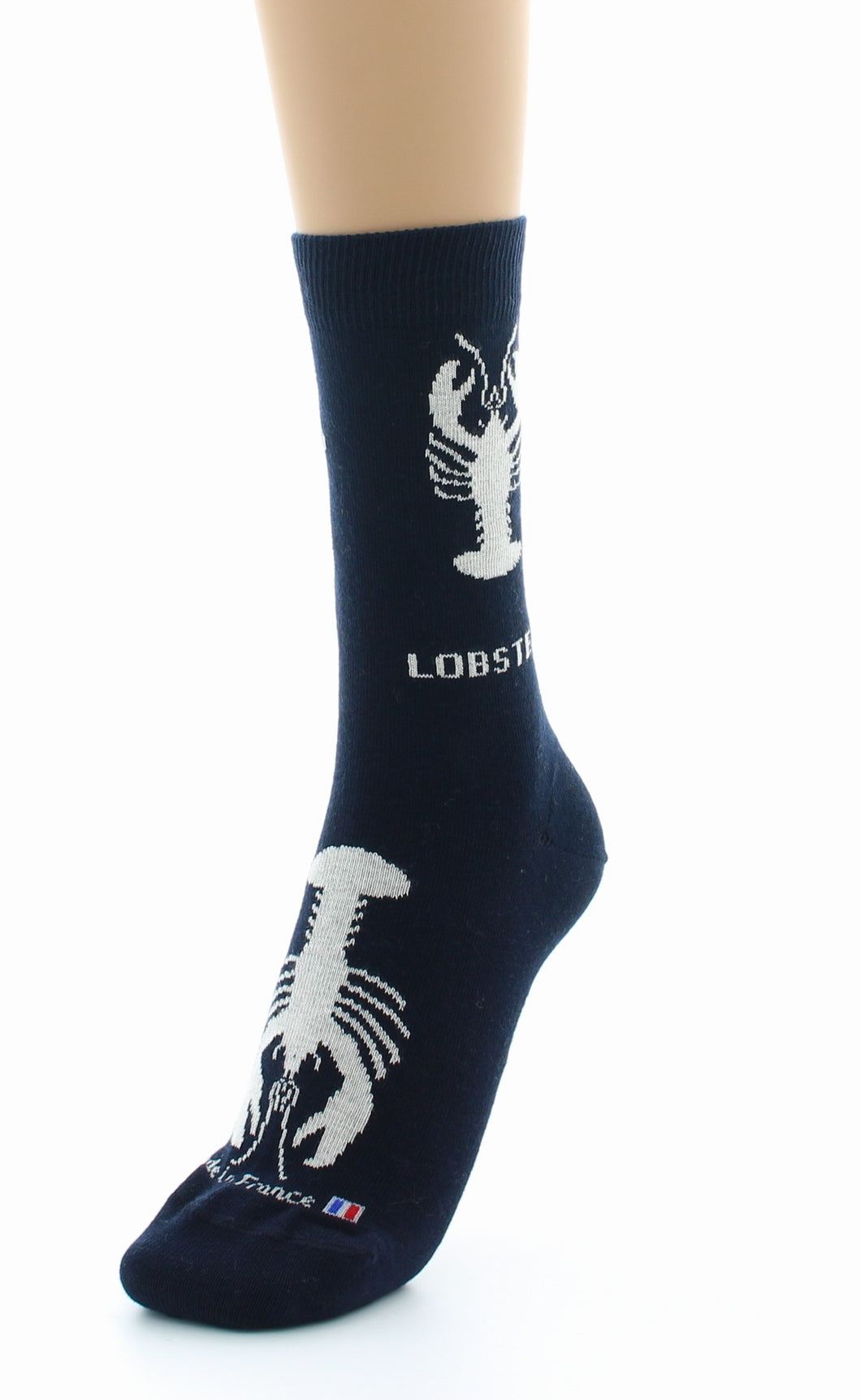 Chaussettes mixtes en coton Homard Marine MARINE