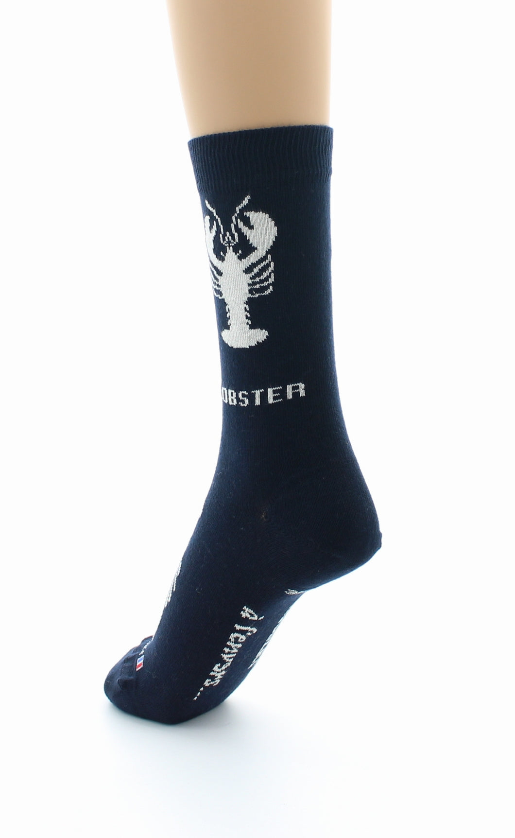 Chaussettes mixtes en coton Homard Marine MARINE