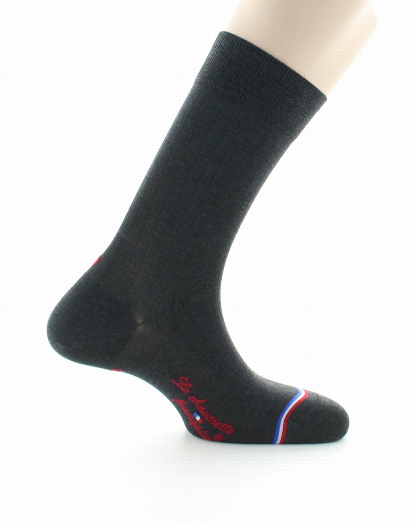 Chaussettes mixtes en fil d'Écosse Opéra Anthracite chiné ANTHRACITE CHINE