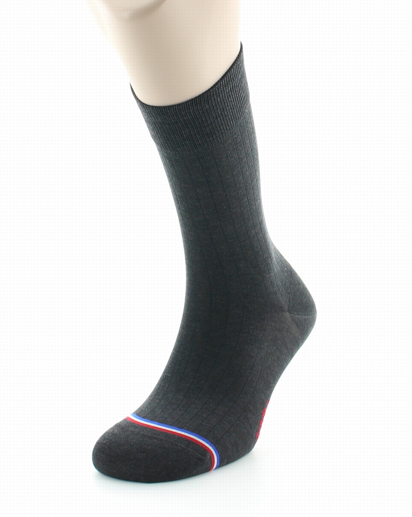 Chaussettes mixtes en fil d'Écosse Opéra Anthracite chiné ANTHRACITE CHINE