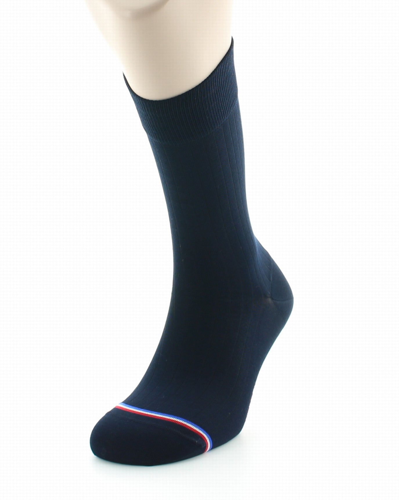 Chaussettes mixtes en fil d'Écosse Opéra Marine MARINE