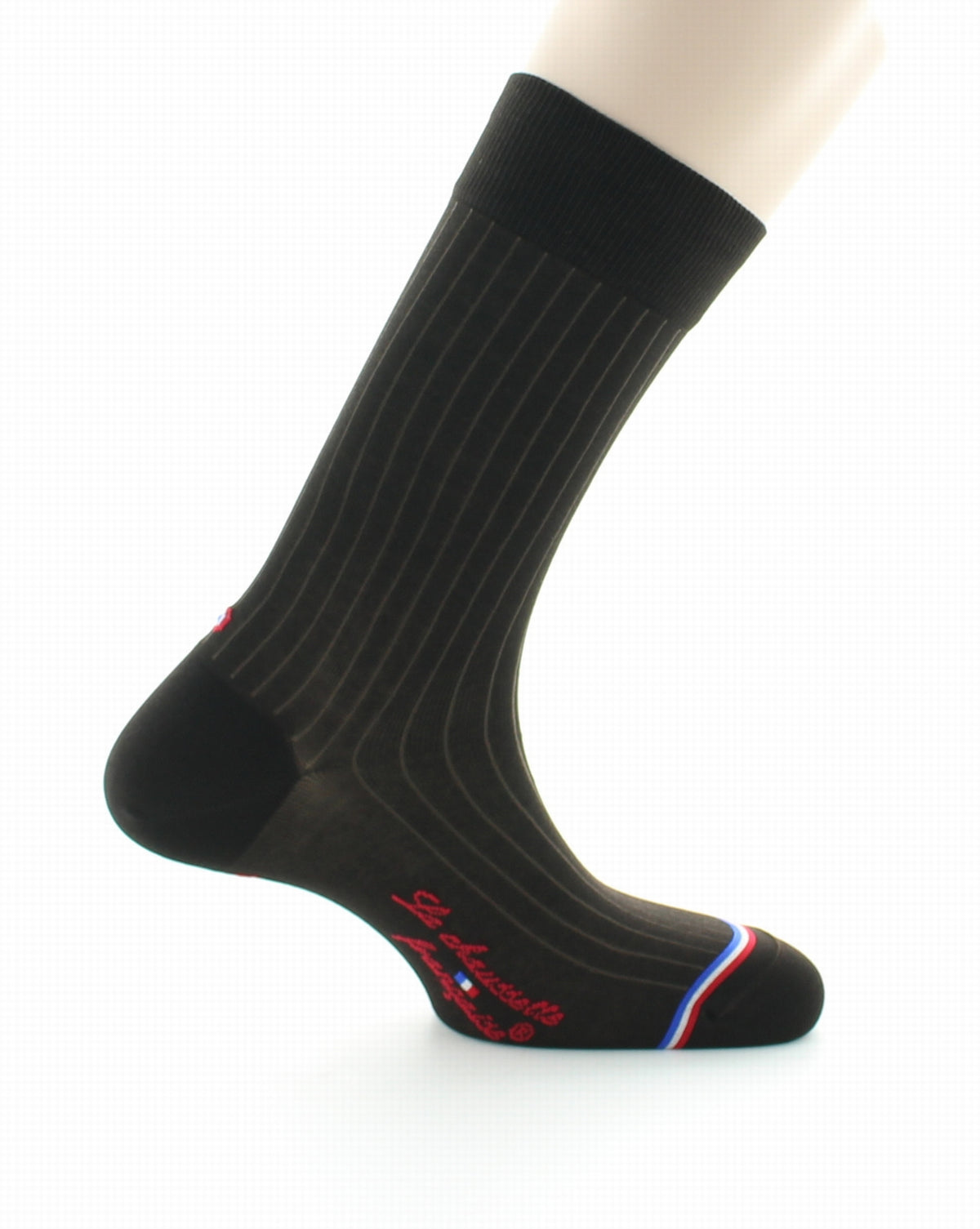 Chaussettes mixtes en fil d'Écosse Opéra Marron MARRON