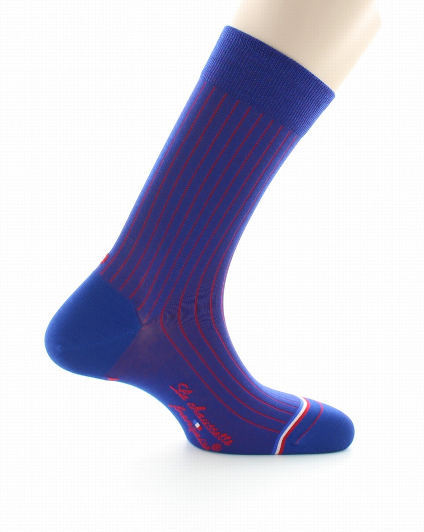 Chaussettes mixtes en fil d'Écosse Pigalle Bleu royal BLEU ROYAL
