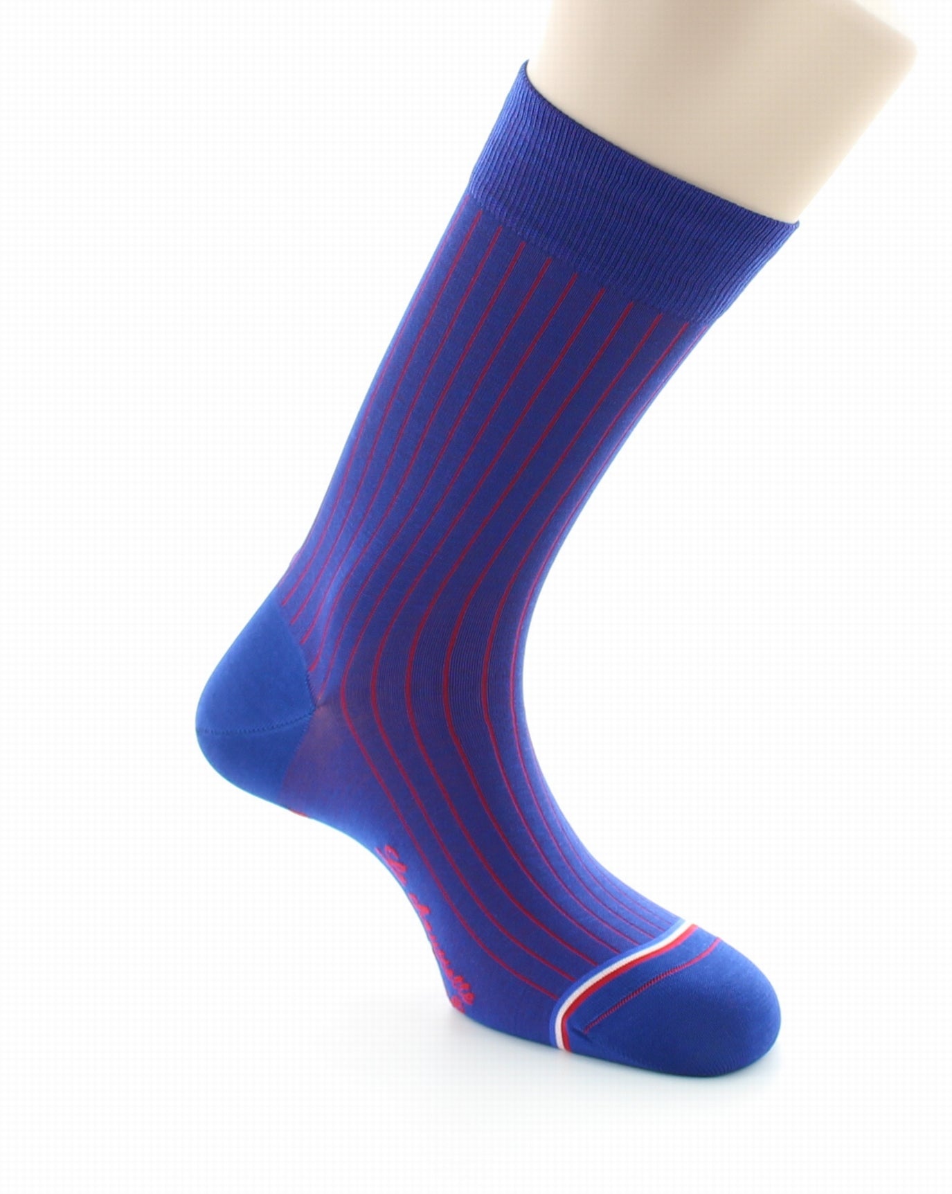 Chaussettes mixtes en fil d'Écosse Pigalle Bleu royal BLEU ROYAL