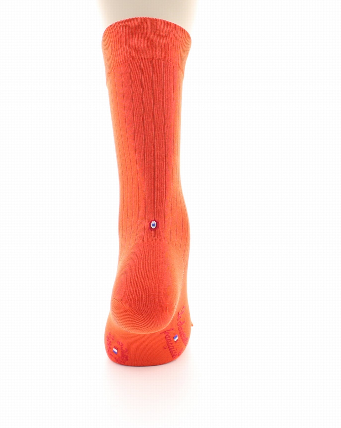 Chaussettes mixtes en fil d'Écosse Pigalle Orange ORANGE