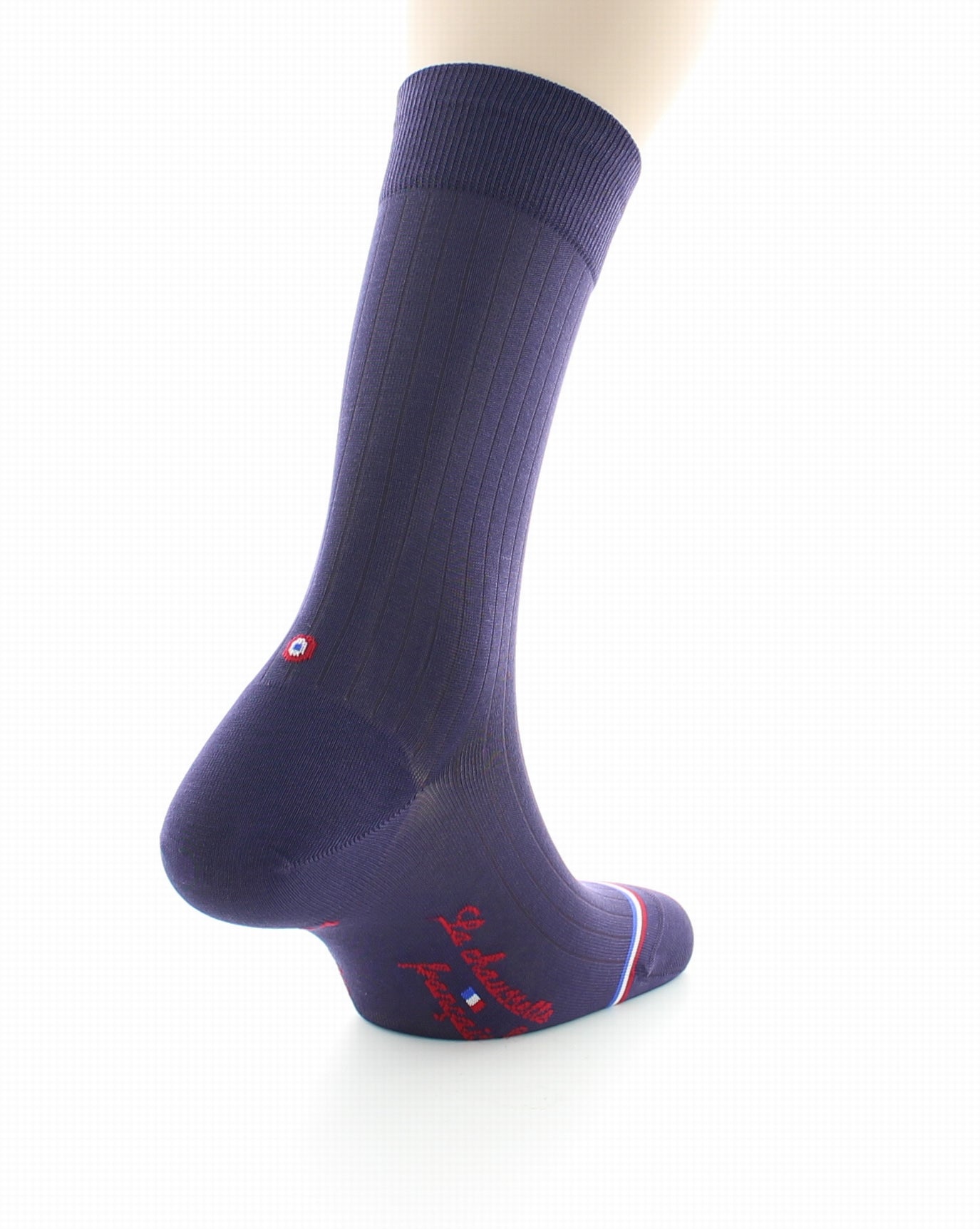 Chaussettes mixtes en fil d'Écosse Pigalle Raisin RAISIN