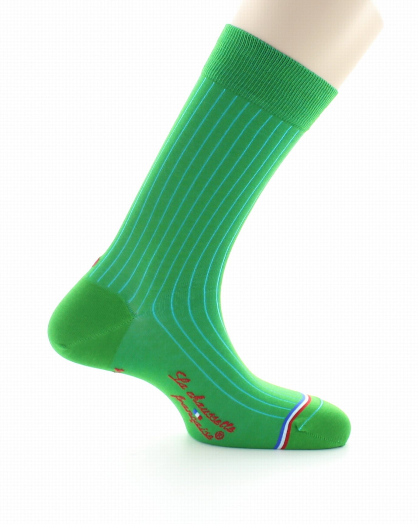 Chaussettes mixtes en fil d'Écosse Pigalle Vert VERT