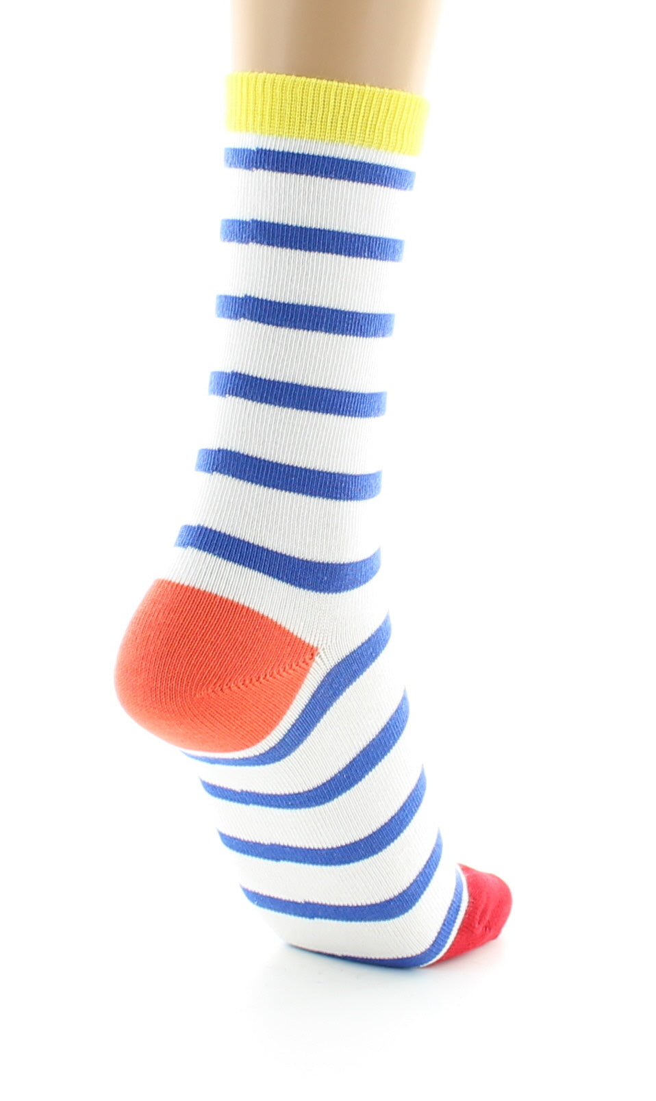 Chaussettes mixtes Marinière en coton peigné MULTICOLORE